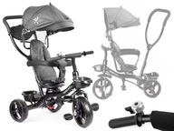 TROJKOLKA S PEDÁLMI TRIKE FIX LITE GREY