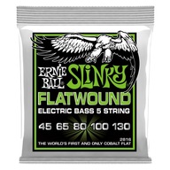 Ernie Ball Slinky Cobalt 5 Flatwound struny 45-130