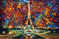 Nástenný plagát Paríž Eiffelova veža 91,5x61 cm