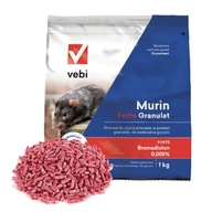 Granule pre myši - MURIN FORTE 1 KG prudký jed