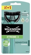 WILKINSON SWORD XTREME3 CITLIVÉ JEDNORÁZOVÉ holiace strojčeky 4 KS