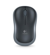 Bezdrôtová optická myš Logitech M185, čiernobiela