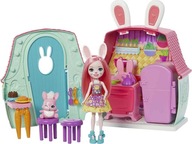 Set Mattel Enchantimals Bunny Hut 4 roky starý