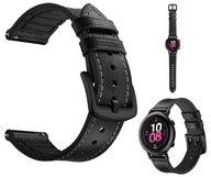 UNIVERZÁLNY HYBRIDNÝ KOŽENÝ REMÍN 20MM PRE 2 TELESKOPY SMARTWATCH