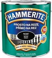 HAMMERITE farba na kov Matt Black 2,5L antikor.