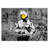 Plagáty 70x50 Banksy Smiley