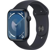 Inteligentné hodinky Apple Watch Series 9 GPS puzdro 45 mm severné čierne M/L