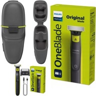 PHILIPS OneBlade OBOJSTRANNÝ holiaci strojček na fúzy SÉRIE QP + Púzdro