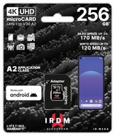 GOODRAM 256GB IRDM UHS I U3 A2 microSDXC karta