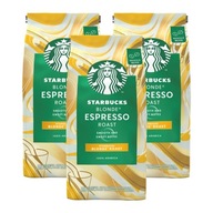 Starbucks Blonde Espresso zrnková káva 3x200g