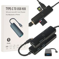 HUB USB-C ADAPTÉR USB 3.0 MICRO SD ADAPTÉR