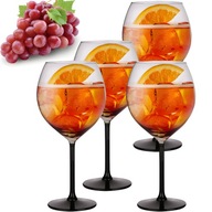 ONYX SADA VEĽKÝCH POHÁROV NA VÍNO APEROL SPRITZ 700 ML 4 ks