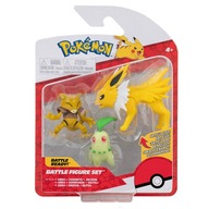 Figúrky Pokémona 3 Jolteon, Chikorita a Abra 39925