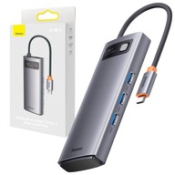 BASEUS HUB USB Typ C -USB-C PD 100W 2x HDMI 3x USB