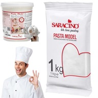 SARACINO CUKROVÁ NÁPLŇ BIELY PLASTOVÝ PRYS 1kg