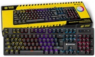 RGB MECHANICKÁ HERNÁ KLÁVESNICA ESPORTS PODSVETLENÍM, USB