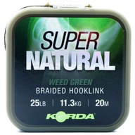 Náväzec na pletené kapry Korda Super Natural Weed Green 18 lb 20 m