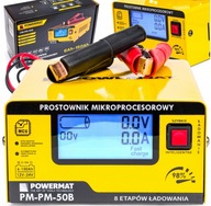 MIKROPROCESOROVÝ BATÉRIOVÝ USMERŇOVAČ 12V 24V