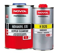 NOVAKRYL 570 Bezfarebný lak 1L + prostriedok H5120