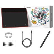 Grafický tablet XP-Pen Deco Fun S, červený