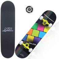 CARBON CLASSIC SKATEBOARD PRE DETI ABEC-3 NILS