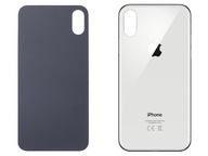 Strieborný kryt rýchlej zadnej batérie pre iPhone Xs