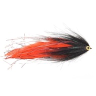 Muška na šťuku Hollow Deceiver Black & Red