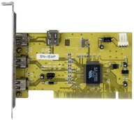 SANSUN SN-IE4P 4x FIREWIRE EXPANZNÁ KARTA ROZHRANIA