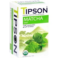 Tipson MATCHA MINT zelený čaj MINT BIO 25ks