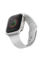 Puzdro Uniq Valencia pre Apple Watch 4 / 5 / 6 / SE 40mm strieborné puzdro