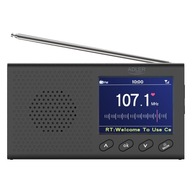 SIEŤOVÉ BATÉRIOVÉ RÁDIO LCD FM Bluetooth HODINY ADLER AD1198