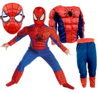 SPIDERMAN MUSCLE SUIT Svalová maska ​​116-122