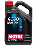 Motul 4000 Motion 10w30 5L benzínová nafta