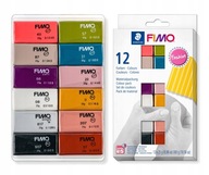 FIMO SOFT súprava modelovacej hmoty 12 x 25g Módna hmota