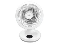 LIN FX-05R Stolný ventilátor s bielym časovačom Diaľkové ovládanie