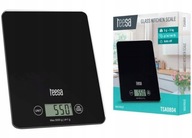 KUCHYŇSKÁ VÁHA ČIERNE SKLO 5kg / 1g LCD plochá