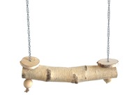 Parrot Toy Pure Birch Swing Fun