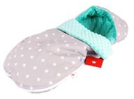 BabyLux MINKY SPACÍ VAČEK PRUŽINOVÝ DO KOČÍKU 90CM N 14