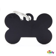 MyFamily Basic BONE adresná karta Black Big