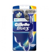 Žiletka GILLETTE BLUE 3 - 6 kusov