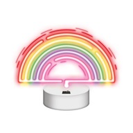 Neónové na LED podstavci RAINBOW multicolor NNE09 Neolia