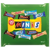 Mini Twix Mars Bounty Miešané cukríky 400g Z Nemecka