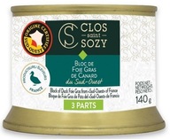 Kačacia foie gras blok 140 g Bloc de foie gras