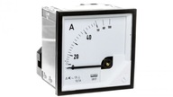 Analógový doskový ampérmeter 50/100A pre transformátor 50/5A 72x72mm IP50