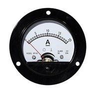 Analógový okrúhly AMMETER DC 20A SHUNT (0785)