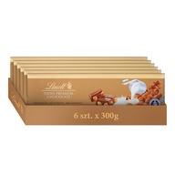 Lindt sada švajčiarskych čokolád s orieškami 6x300g