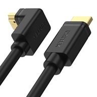 Unitek HDMI 2.0 90° 4K Pravouhlý kábel 3 m