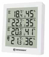 Meteostanica Bresser TEMEO HYGRO QUADRO biela