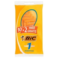 BIC 1 CITLIVÝ ŽILETKA NA HOLENIE 10+2 KUS