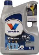 VALVOLINE SYNPOWER ENV C2 5w30 PSA B71 Fiat 4l